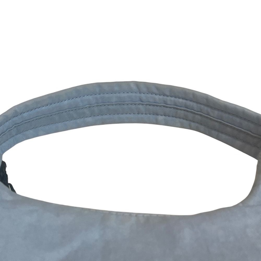 Sandy Liang x Baggu Small Nylon Crescent Bag Light Blue Bows Limited Edition - Picture 6 of 12